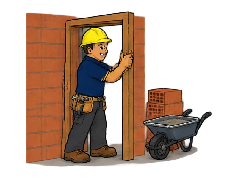 Desenho do técnico do Doutor na Obra fazendo construção de edícula