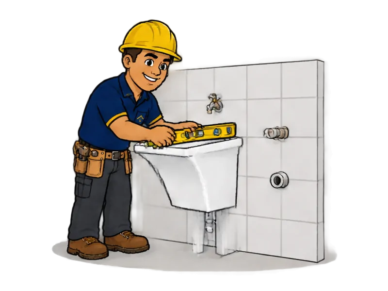 Desenho do técnico do Doutor na Obra fazendo construção de lavanderia e depósito