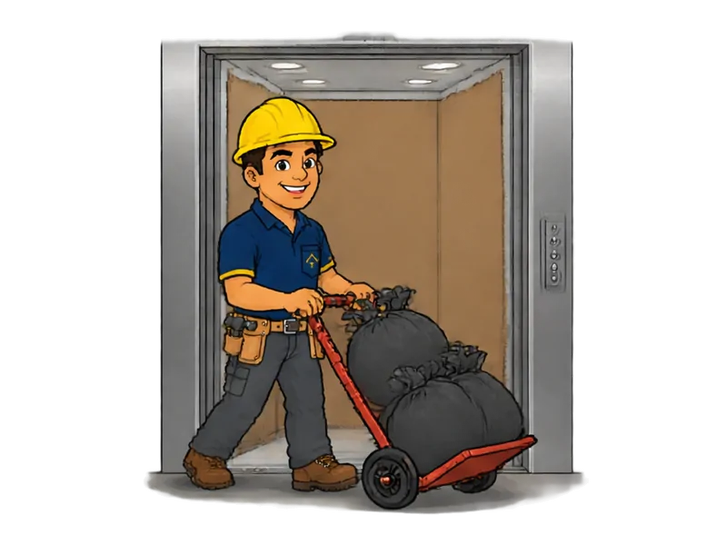 Desenho do técnico do Doutor na Obra fazendo reforma de apartamento