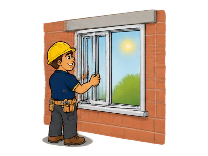 Desenho do técnico do Doutor na Obra fazendo reforma para aumento de iluminação natural e ventilação